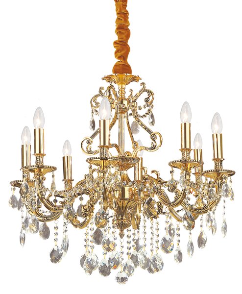 Ideal lux ® Полилей | GIOCONDA SP8 ORO | E14 max 8 x 40W | IP20 - 060514