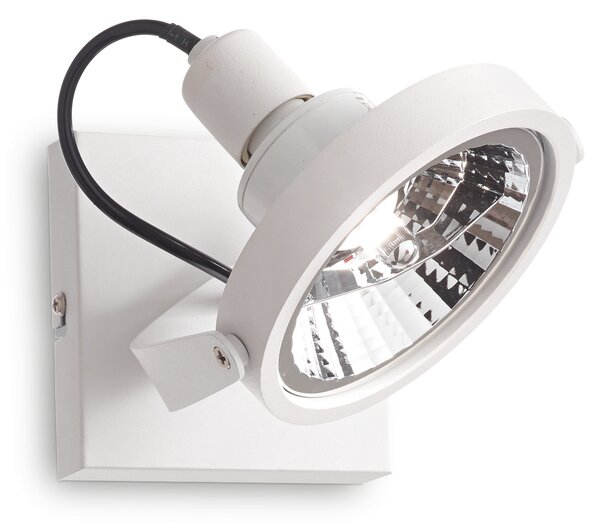 Ideal lux ® Спот | GLIM PL1 BIANCO | GU10 max 1 x 50W | IP20 - 200194
