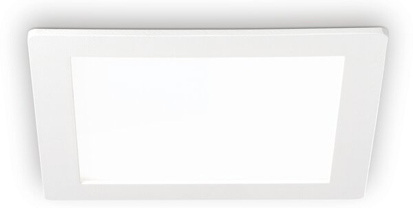 Ideal lux ® LED луна | GROOVE FI 10W SQUARE 3000K | 10,5W | IP20 - 123981