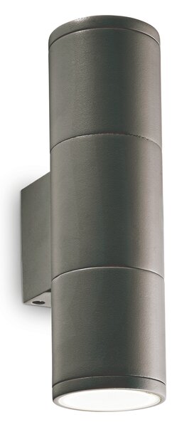 Ideal lux ® Аплик | GUN AP2 SMALL ANTRACITE | GU10 max 2 x 35W | IP44 - 236841