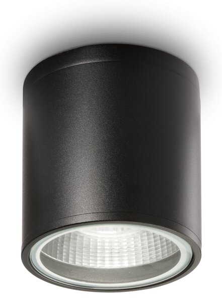 Ideal lux ® Спот | GUN PL1 NERO | GU10 max 1 x 28W | IP55 - 122687