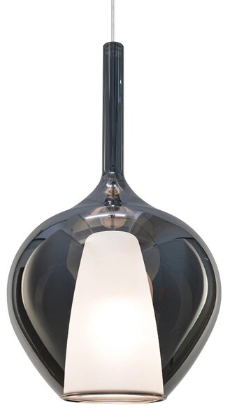 Ideal lux ® Пендел | KALIQUE-1 SP1 D28 FUME' | E27 max 1 x 42W | IP20 - 359465