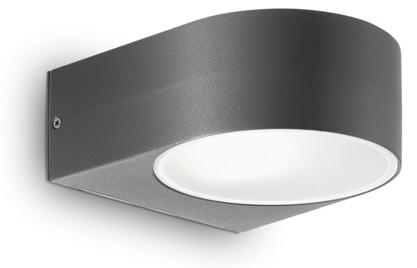 Ideal lux ® Аплик | IKO AP1 ANTRACITE | E27 max 1 x 60W | IP54 - 018515