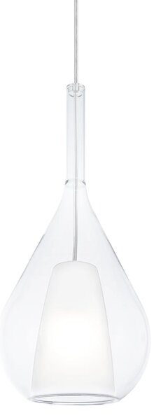 Ideal lux ® Пендел | KALIQUE-3 SP1 D18 TRASPARENTE | E27 max 1 x 42W | IP20 - 360072