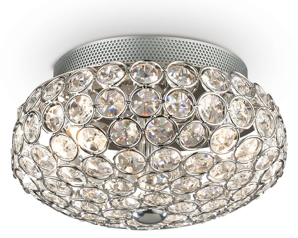 Ideal lux ® Плафон | KING PL3 CROMO | G9 max 3 x 40W | IP20 - 075389