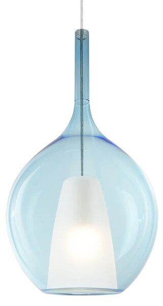 Ideal lux ® Пендел | KALIQUE-2 SP1 D28 AZZURRO | E27 max 1 x 42W | IP20 - 359694