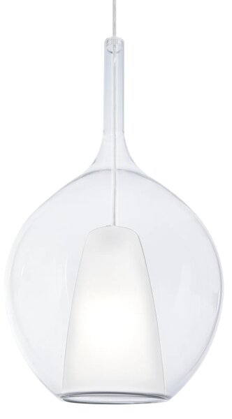 Ideal lux ® Пендел | KALIQUE-2 SP1 D28 TRASPARENTE | E27 max 1 x 42W | IP20 - 359670