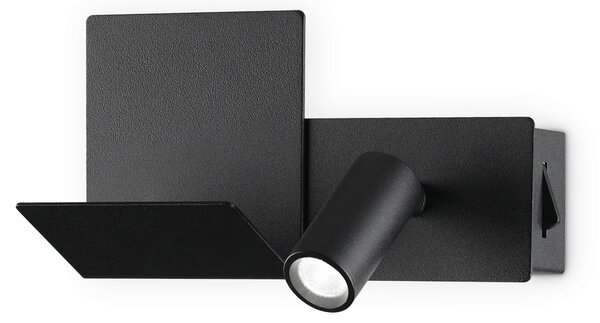Ideal lux ® Аплик | KOMODO-2 AP NERO | 4,5W | IP20 - 306827