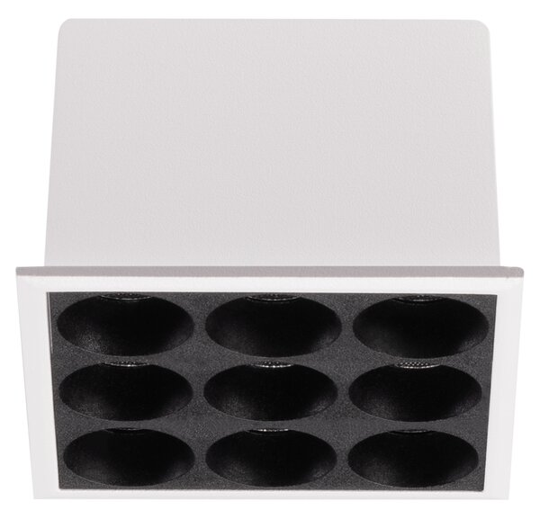 Ideal lux ® LED луна | LIKA FI SLIM SQUARE 10W 3000K BIANCO | 10W | IP20 - 367286