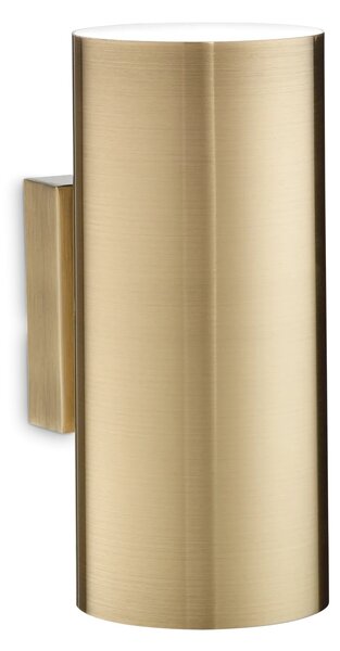 Ideal lux ® Аплик | LOOK AP2 ROUND D60 H150 BRUNITO | GU10 max2 x 28W | IP20 - 164823