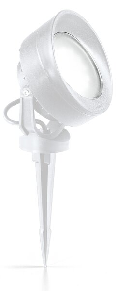 Ideal lux ® Градински Прожектор | LITIO PR1 BIANCO | GX53 max 1 x 10W | IP66 - 145310