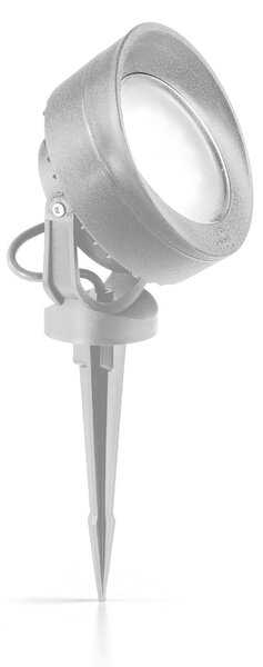Ideal lux ® Градински Прожектор | LITIO PR1 GRIGIO | GX53 max 1 x 10W | IP66 - 145334