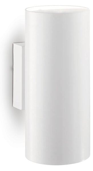 Ideal lux ® Аплик | LOOK AP2 ROUND D60 H150 BIANCO | GU10 max2 x 28W | IP20 - 096018