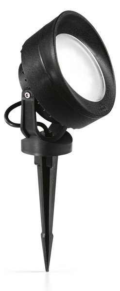 Ideal lux ® Градински Прожектор | LITIO PR1 NERO | GX53 max 1 x 10W | IP66 - 145358