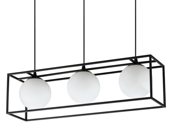 Ideal lux ® Пендел | LINGOTTO SP3 NERO | E14 max 3 x 28W | IP20 - 304144