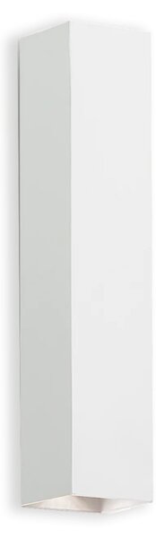 Ideal lux ® Аплик | LOOK AP2 SQUARE D60 H300 BIANCO | GU10 max 2 x 28W | IP20 - 126883