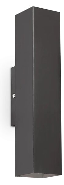 Ideal lux ® Аплик | LOOK AP2 SQUARE D60 H300 NERO | GU10 max 2 x 28W | IP20 - 126890
