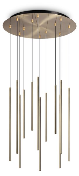 Ideal lux ® Полилей | LOOK LED SP12 ROUND DROP D16 ON-OFF OT 2700K | LED 19W | IP20 - 341101
