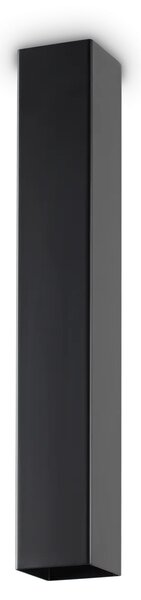Ideal lux ® Спот | LOOK PL1 SQUARE D60 H400 NERO | GU10 max 1 x 28W | IP20 - 233826