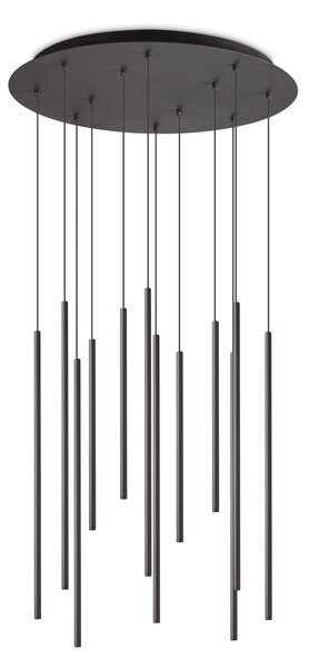 Ideal lux ® Полилей | LOOK LED SP12 ROUND DROP D16 ON-OFF NE 2700K | LED 19W | IP20 - 341095