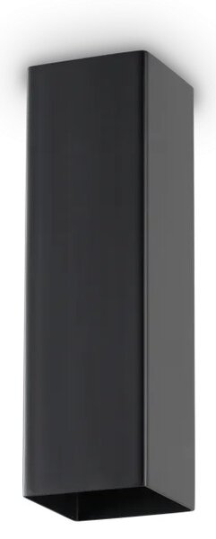 Ideal lux ® Спот | LOOK PL1 SQUARE D60 H200 NERO | GU10 max 1 x 28W | IP20 - 233765