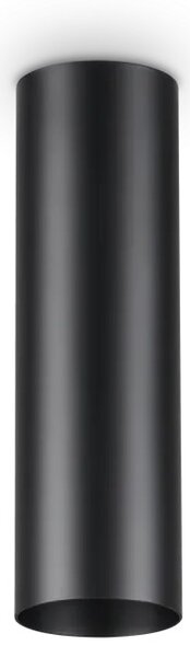 Ideal lux ® Спот | LOOK PL1 ROUND D60 H200 NERO | GU10 max1 x 28W | IP20 - 233062