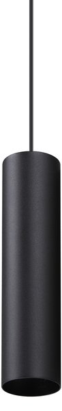 Ideal lux ® Пендел | LOOK SP1 ROUND D60 H250 NERO | GU10 max1 x 28W | IP20 - 352237