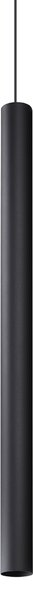 Ideal lux ® Пендел | LOOK SP1 ROUND D60 H1000 NERO | GU10 max1 x 28W | IP20 - 352251