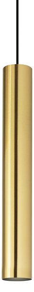 Ideal lux ® Пендел | LOOK SP1 ROUND D60 H400 OTTONE | GU10 max1 x 28W | IP20 - 259239