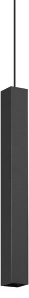 Ideal lux ® Пендел | LOOK SP1 SQUARE D40 H400 NERO | GU10 max1 x 28W | IP20 - 352268