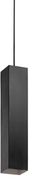 Ideal lux ® Пендел | LOOK SP1 SQUARE D60 H400 NERO | GU10 max 1 x 28W | IP20 - 126913