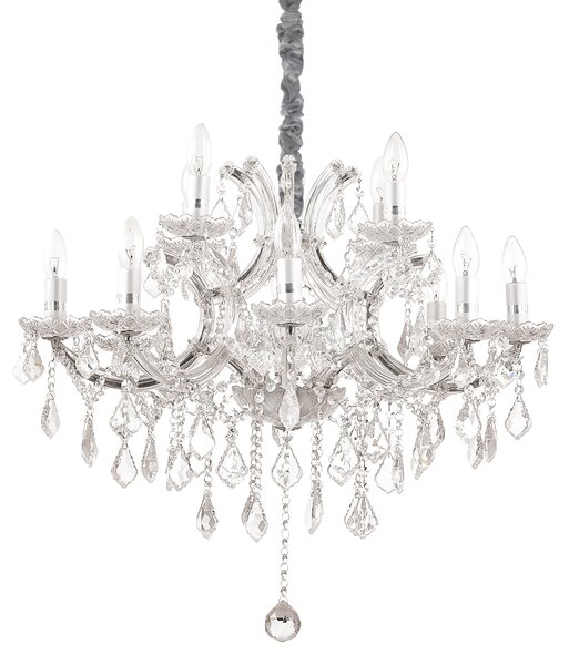 Ideal lux ® Полилей | NAPOLEON SP12 CROMO | E14 max 12 x 40W | IP20 - 167251