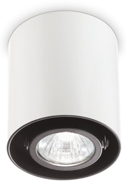 Ideal lux ® Спот | MOOD PL1 D09 ROUND BIANCO | GU10 max 1 x 28W | IP20 - 140841