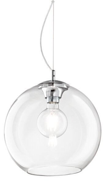 Ideal lux ® Пендел | NEMO SP1 D30 TRASPARENTE | E27 max 1 x 42W | IP20 - 052809