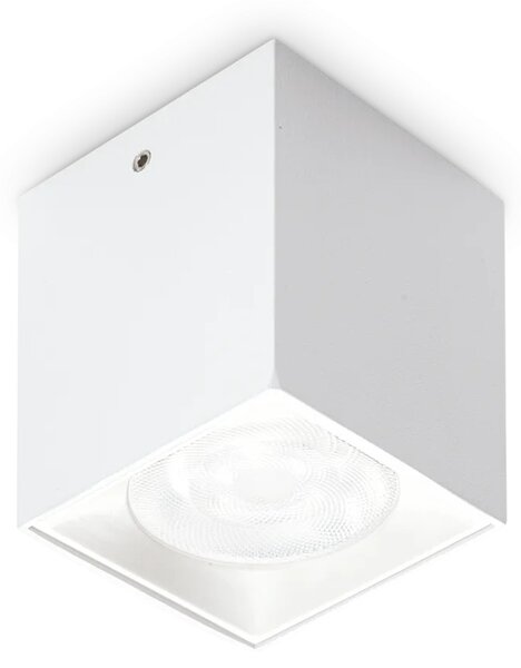 Ideal lux ® Плафон | NITRO PL D04 SQUARE BIANCO 3000K | 5W | IP20 - 319797