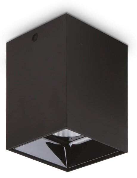 Ideal lux ® Плафон | NITRO PL D07 SQUARE NERO 3000K | LED 15W | IP20 - 206028