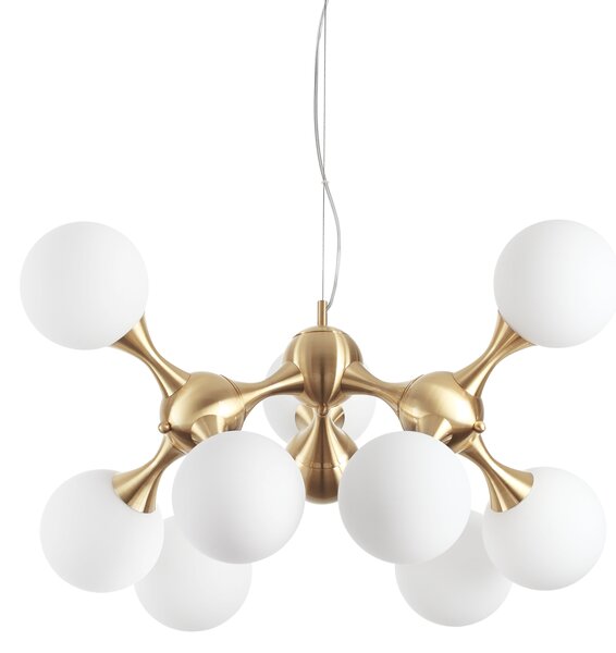 Ideal lux ® Полилей | NODI SP9 OTTONE | E14 max 9 x 28W | IP20 - 241036