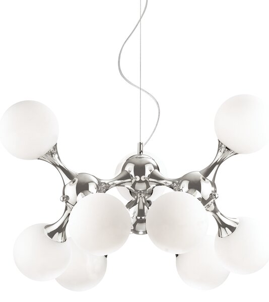 Ideal lux ® Полилей | NODI SP9 BIANCO | E14 max 9 x 28W | IP20 - 082059