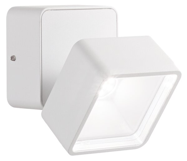 Ideal lux ® Аплик | OMEGA AP SQUARE BIANCO 4000K | 7W | IP54 - 285528
