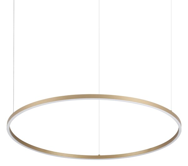 Ideal lux ® Пендел | ORACLE SLIM SP D090 ROUND 3000K ON-OFF OT | 53W | IP20 - 370514