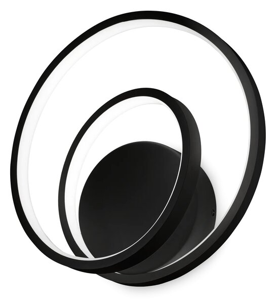 Ideal lux ® Аплик | OZ AP ON-OFF NERO 3000K | 26W | IP20 - 269399