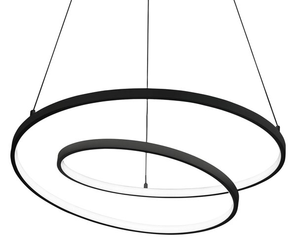 Ideal lux ® Полилей | OZ SP D080 ON-OFF NERO 3000K | 52W | IP20 - 269450