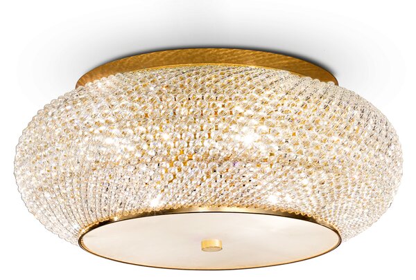 Ideal lux ® Плафон | PASHA' PL10 ORO | E14 max 10 x 40W | IP20 - 100791