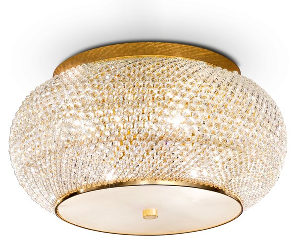 Ideal lux ® Плафон | PASHA' PL6 ORO | E14 max 6 x 40W | IP20 - 100807