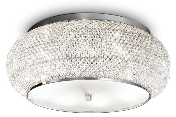 Ideal lux ® Плафон | PASHA' PL10 CROMO | E14 max 10 x 40W | IP20 - 100746