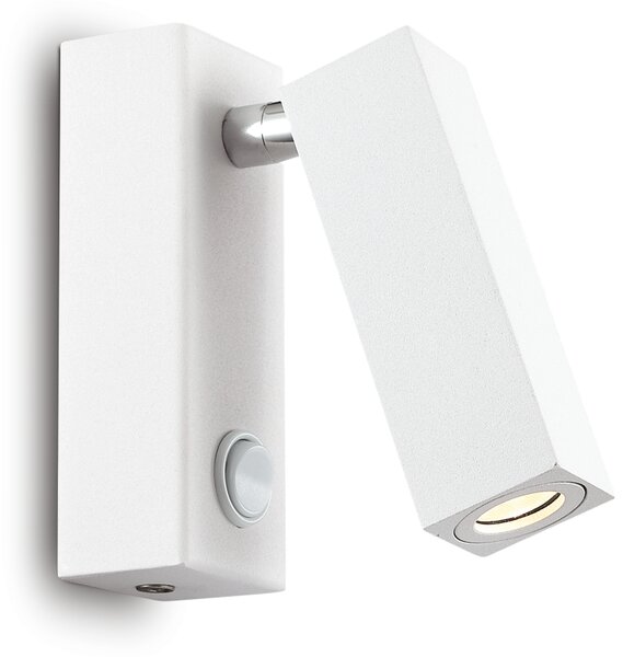 Ideal lux ® Аплик | PAGE AP SQUARE BIANCO | LED 3W | IP20 - 142258