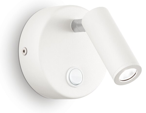 Ideal lux ® Аплик | PAGE AP ROUND BIANCO | LED 3W | IP20 - 142586
