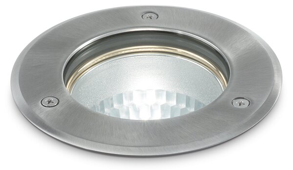 Ideal lux ® Луничка за под | PARK FI D105 ROUND | GU10 max 1 x 20W | IP67 - 351780