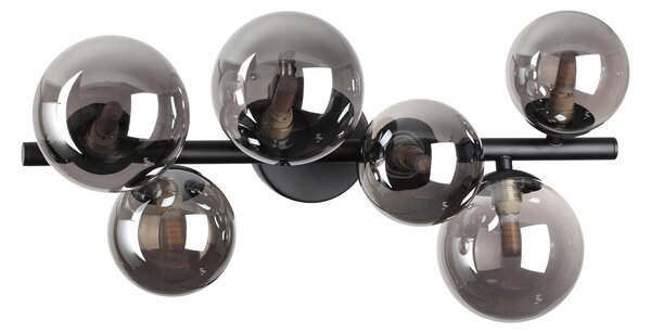 Ideal lux ® Плафон | PERLAGE PL6 FUME' | G9 max 6 x 15W | IP20 - 309262