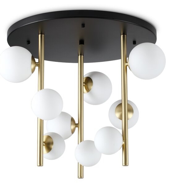 Ideal lux ® Плафон | PERLAGE PL9 BIANCO | G9 max 9 x 15W | IP20 - 328423